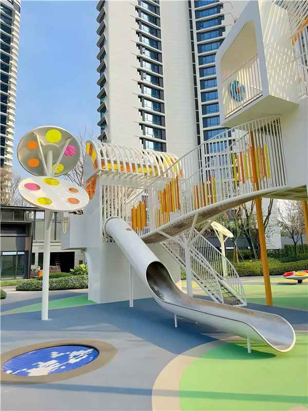 Commercial indoor playground ball pool and slide project