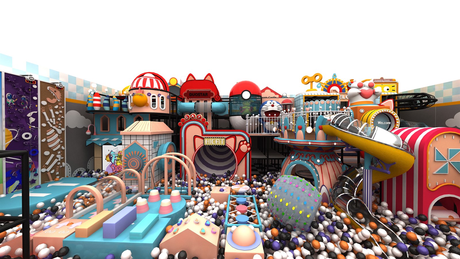 Free custom playground design concept