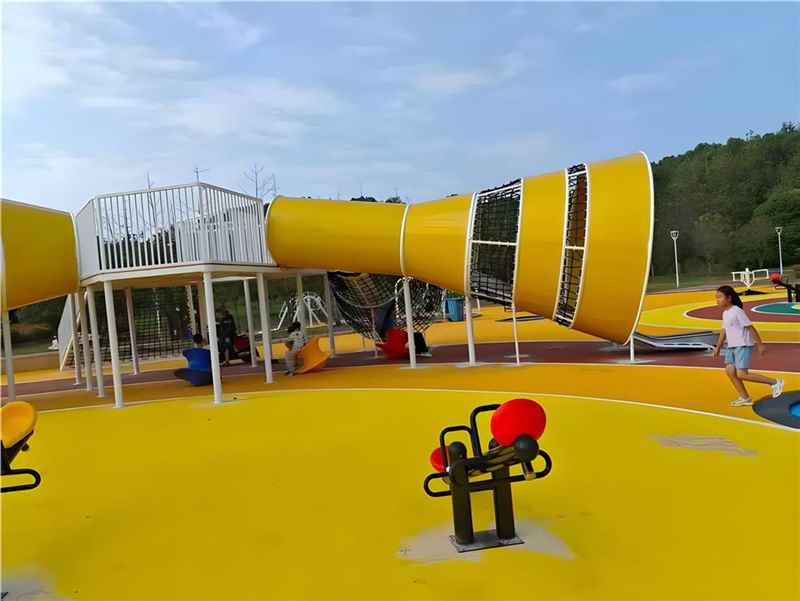 Toddler kids playground equipment with soft play and mini slide
