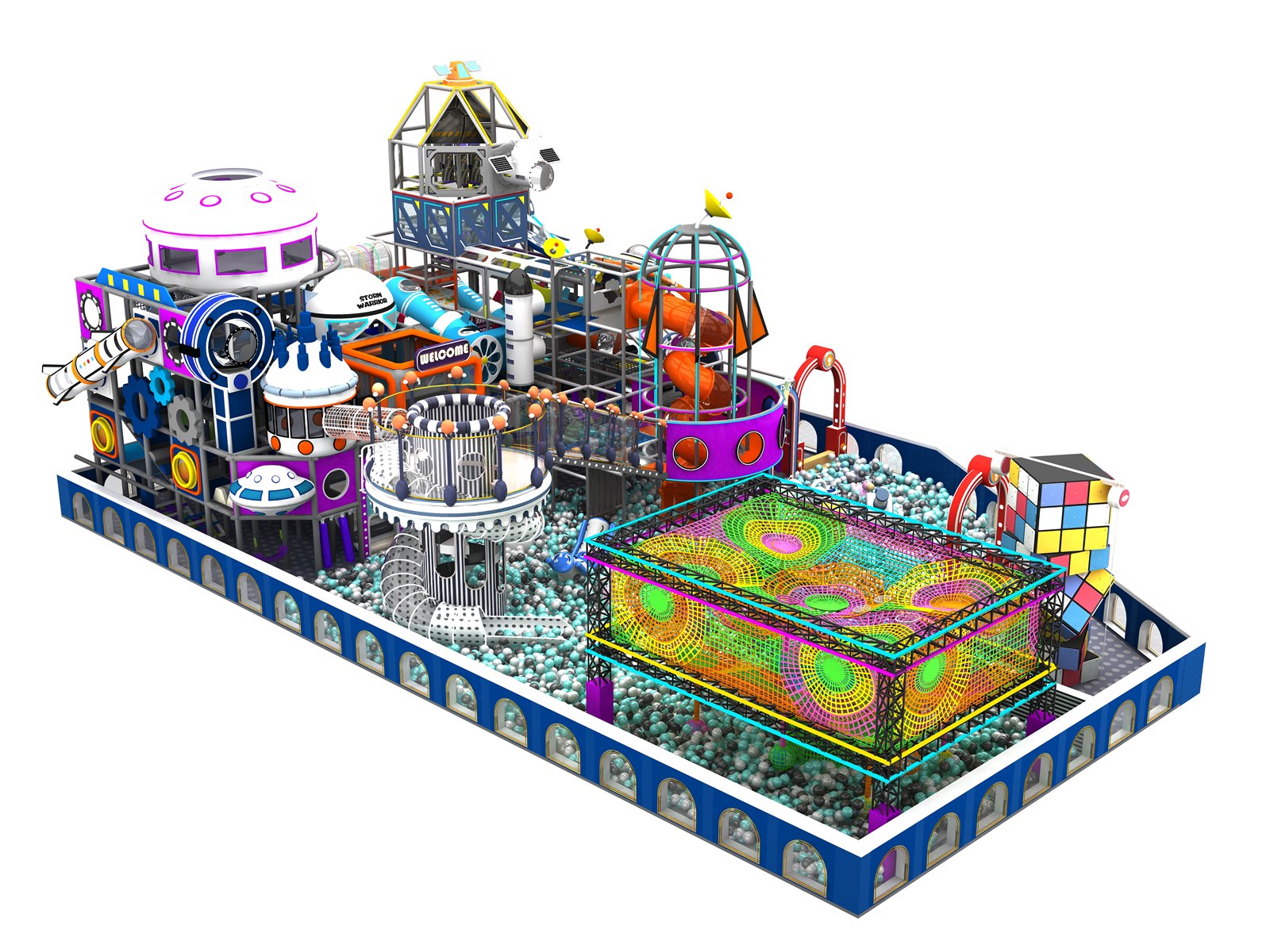 FEELKIDS commercial playground project for UK market