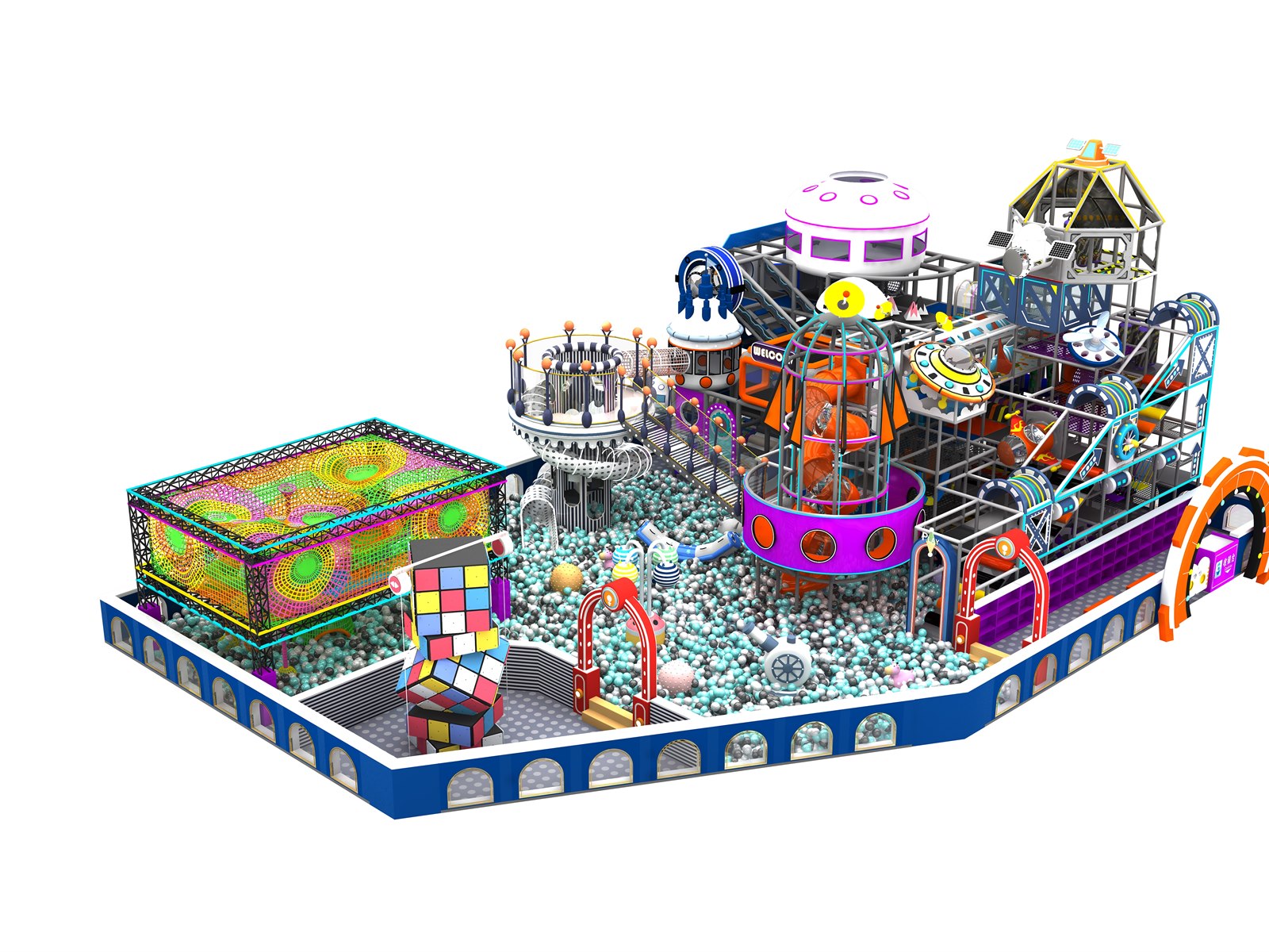 Soft play equipment concept
